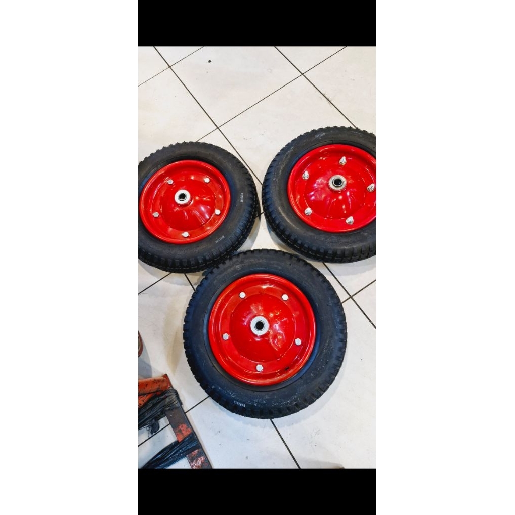 Roda gerobak pasir/gerobak model artco ban solid