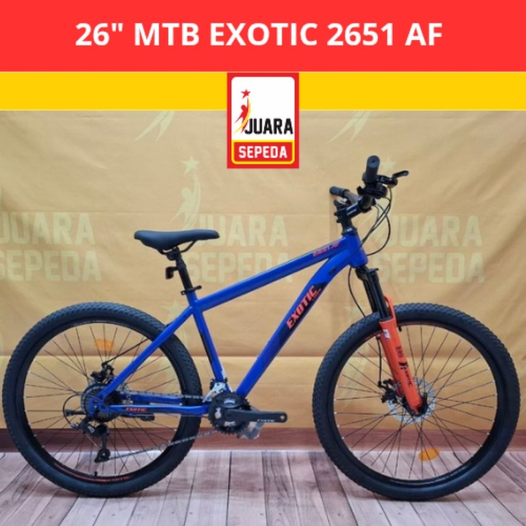 SEPEDA GUNUNG EXOTIC 2651 AF MTB 26 INCH