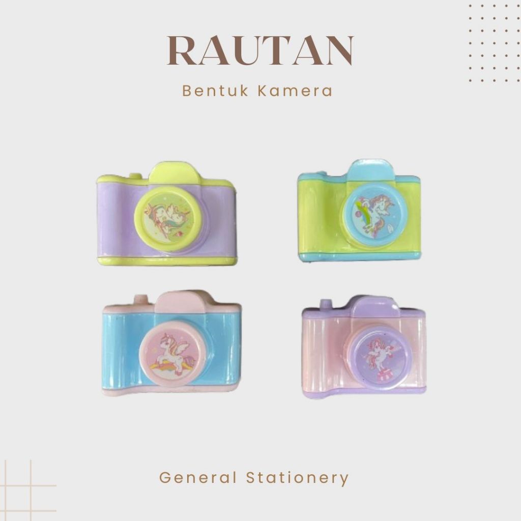 

Rautan , Penyerut Lucu Bentuk Kamera / 1 PCS
