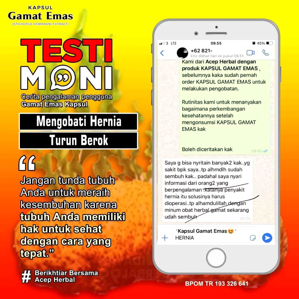 Obat Hernia turun berok peranakan pria Wanita Dewasa Hidrokel Varikokel