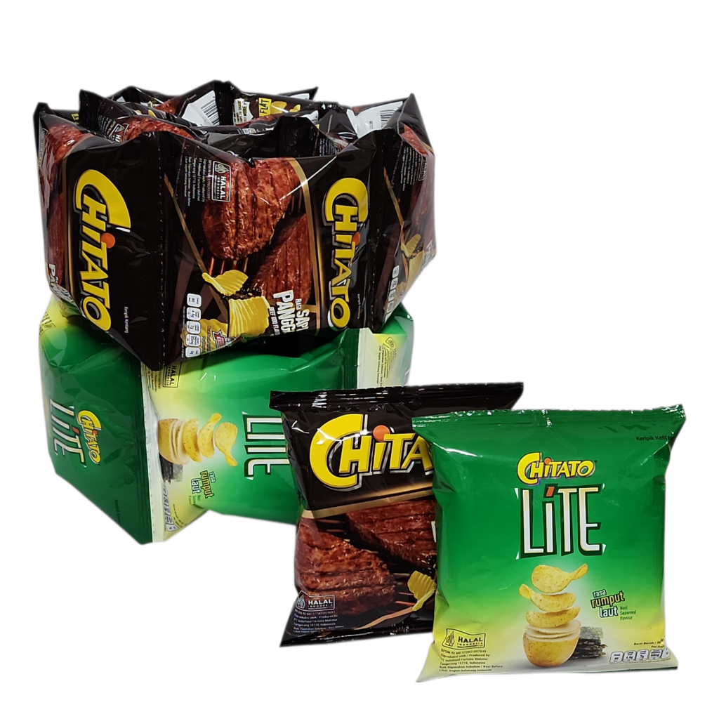 

Chitato RENCENG Lite, Chitato Sapi Panggang - Netto 15 gram Isi 10 Bks