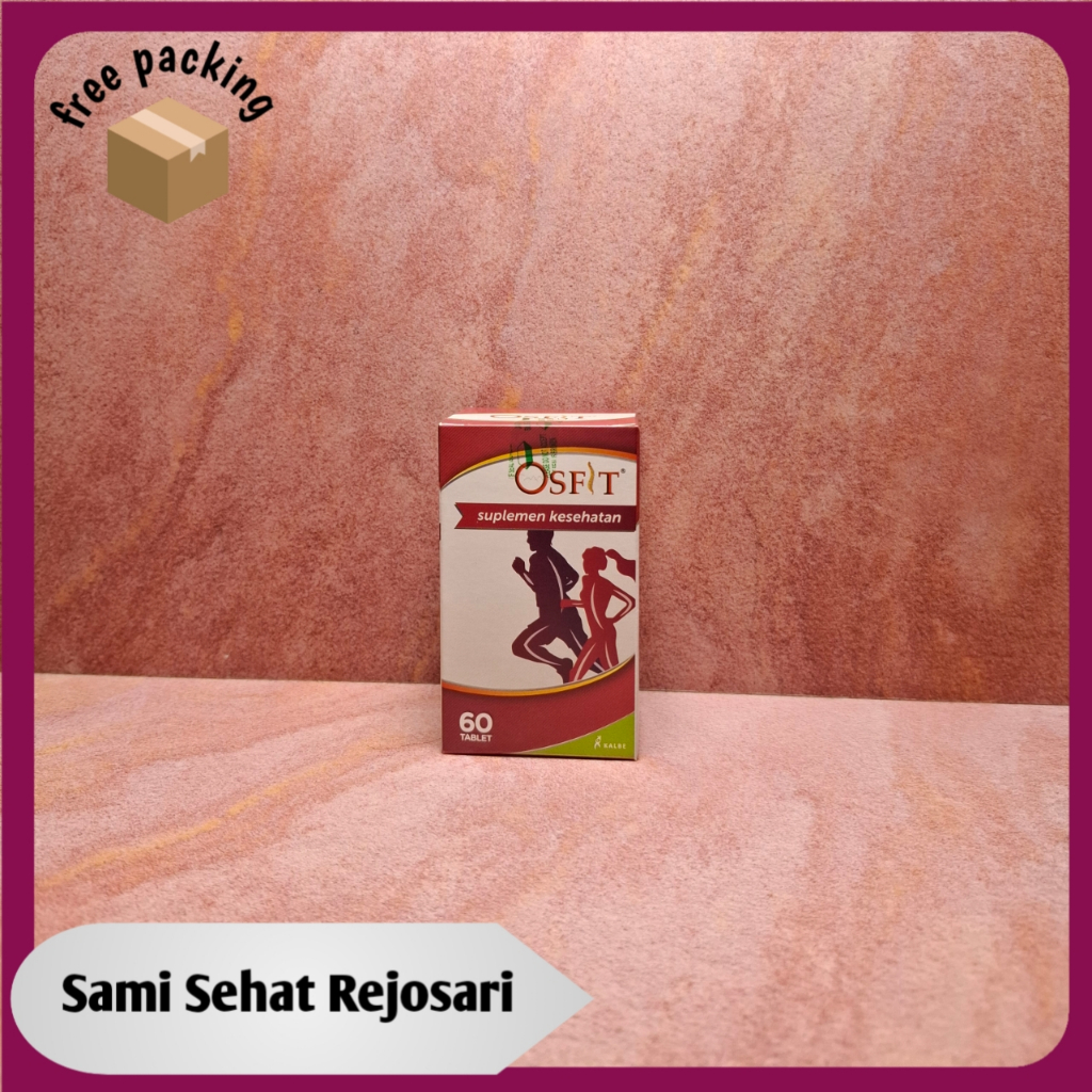1 botol OSFIT Tablet Isi 60 Tablet (suplemen kesehatan tulang)