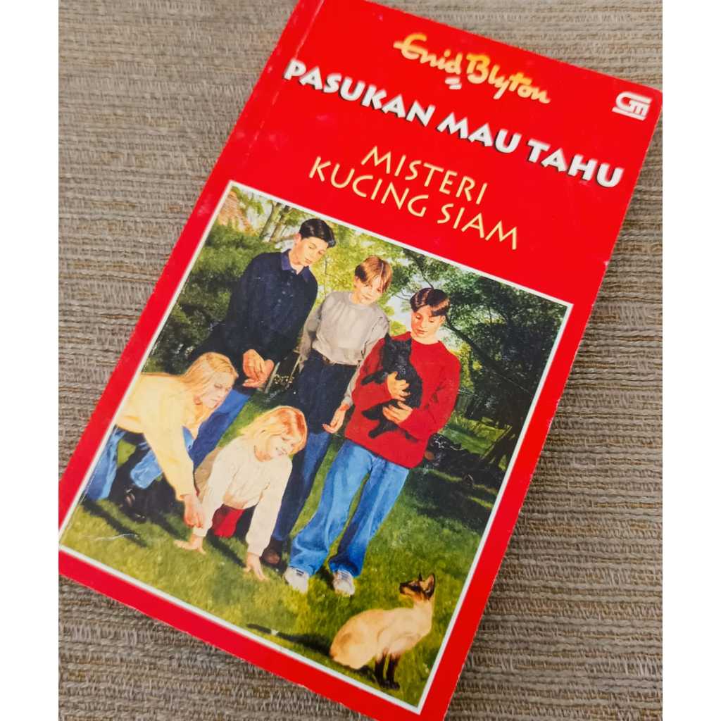 Pasukan Mau Tahu Misteri Kucing Siam Enid Blyton - Gramedia Preloved
