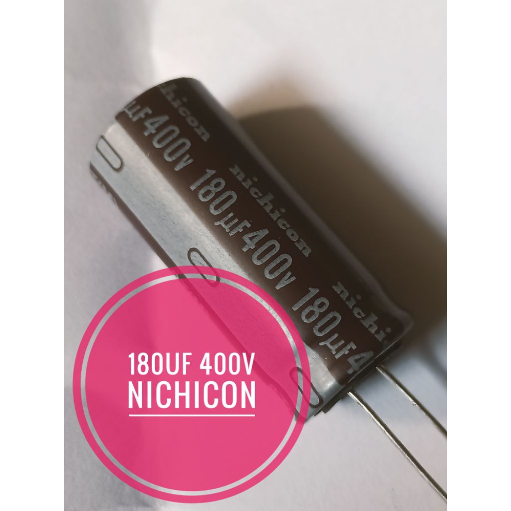 Elco 180uf 400v original nichicon