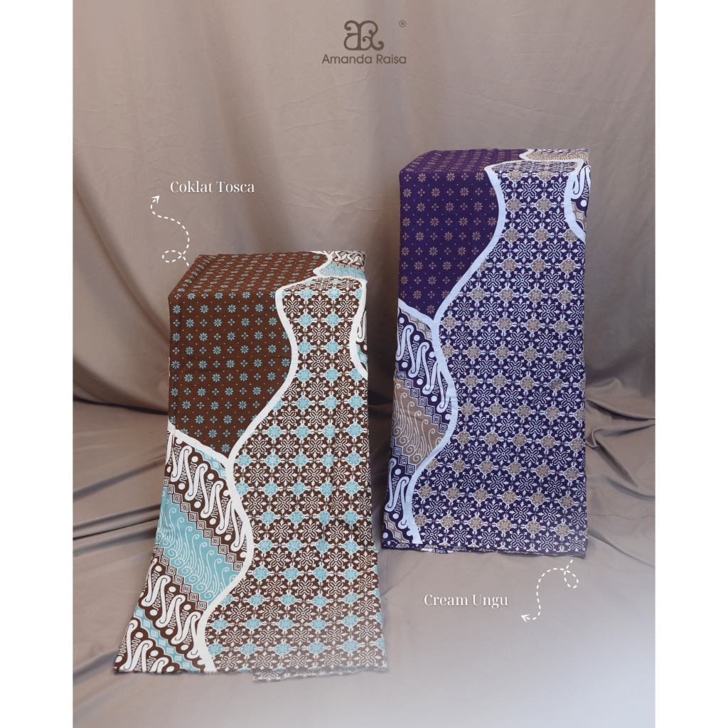 Batik Amanda Raisa Kain Batik Potongan Meteran Motif Parang Truntum Liris