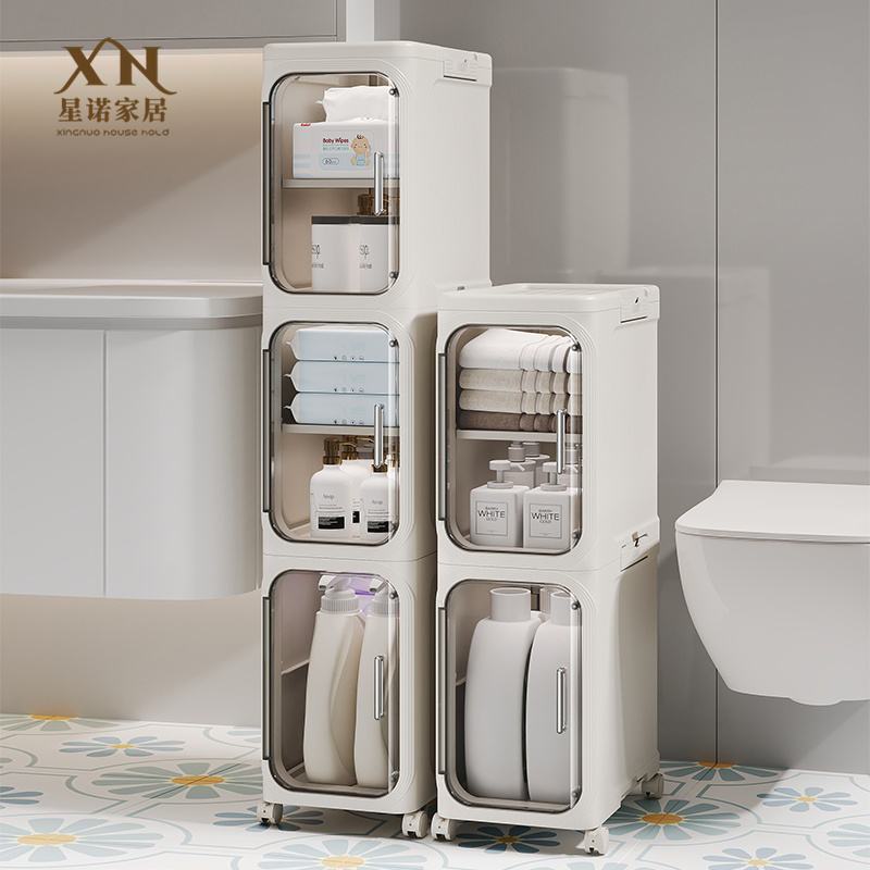 Rak Susun Serbaguna CALVIN Lemari Pakaian Plastik Lemari Lipat Rak Sepatu Lemari Toilet Dapur