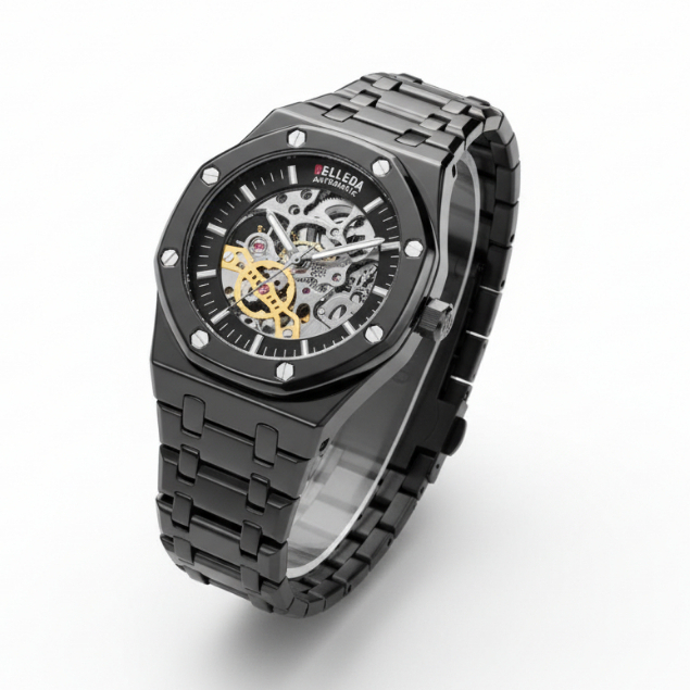 PROMO Jam Tangan Pria Belleda 9532 Otomatis Strap Stainles Tahan Air 30M Man Watch SMILE®️