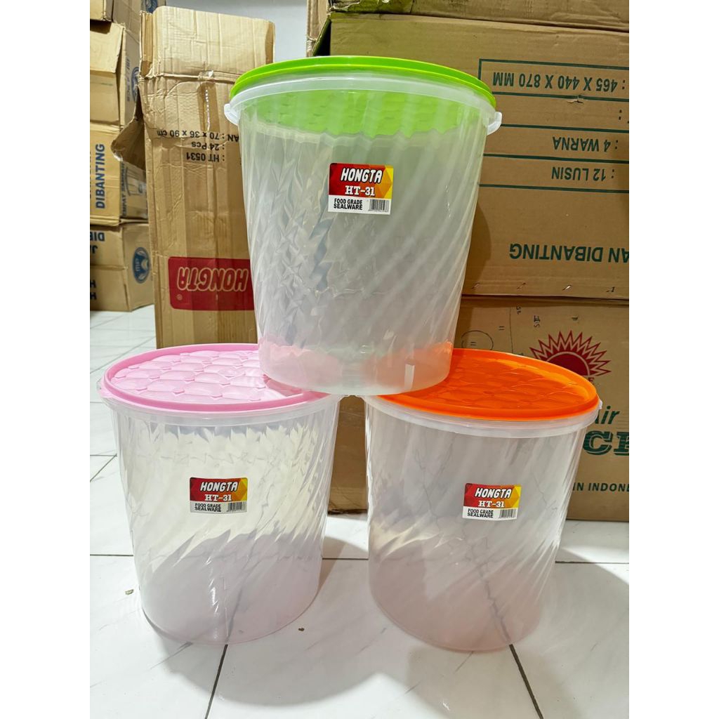 toples plastik/toples besar/toples 31liter/toples