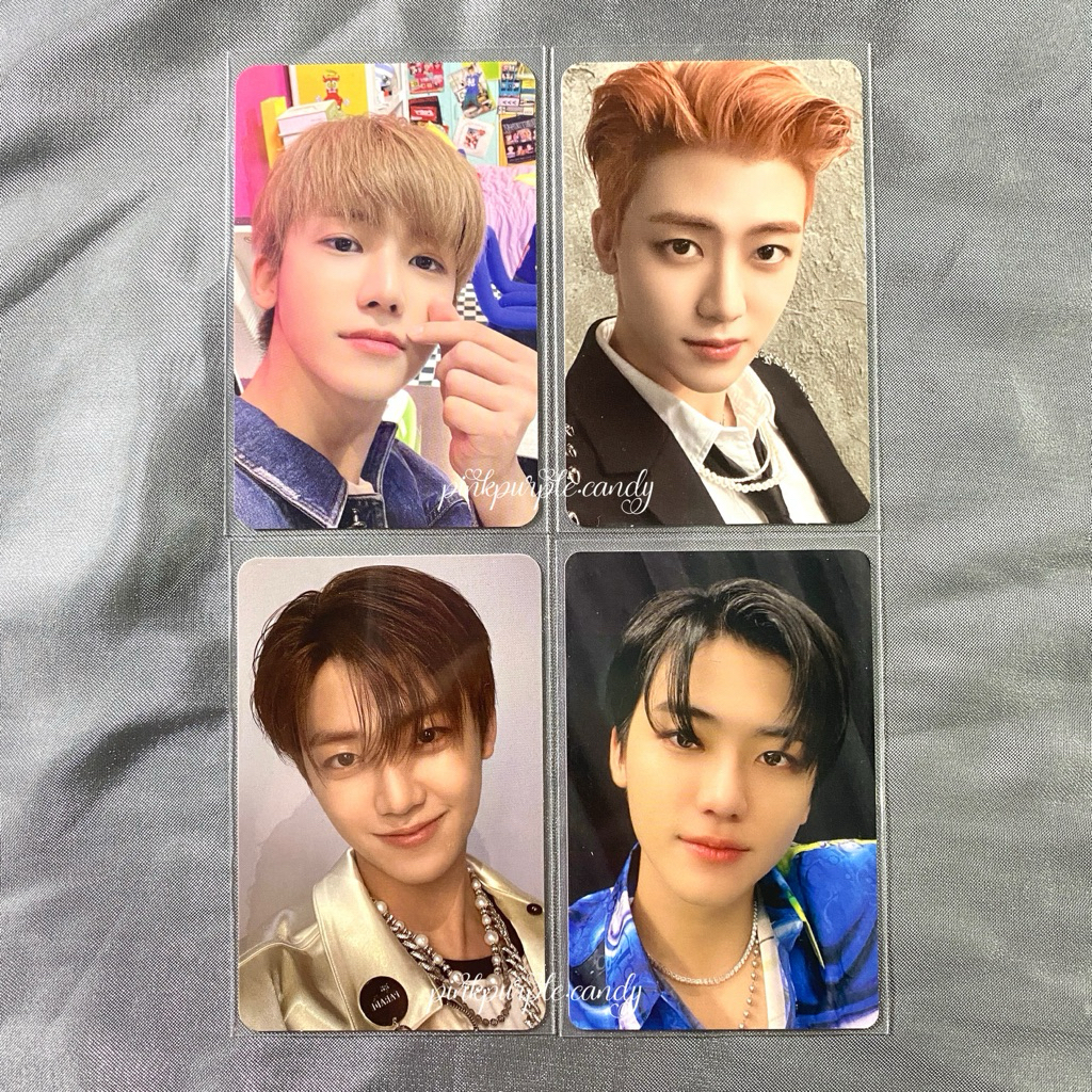READY Official Photocard Pc Jaemin NCT Dream Luggage Dreaming Universe Tattoo Sticker Glitch Mode 4x