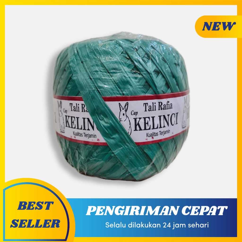 TALI | Tali Rafia | Tali Rafia Warna | Tali Rafia Warna Mix | Tali Plastik | Tali 1&1/2 Kg FULL | Ta