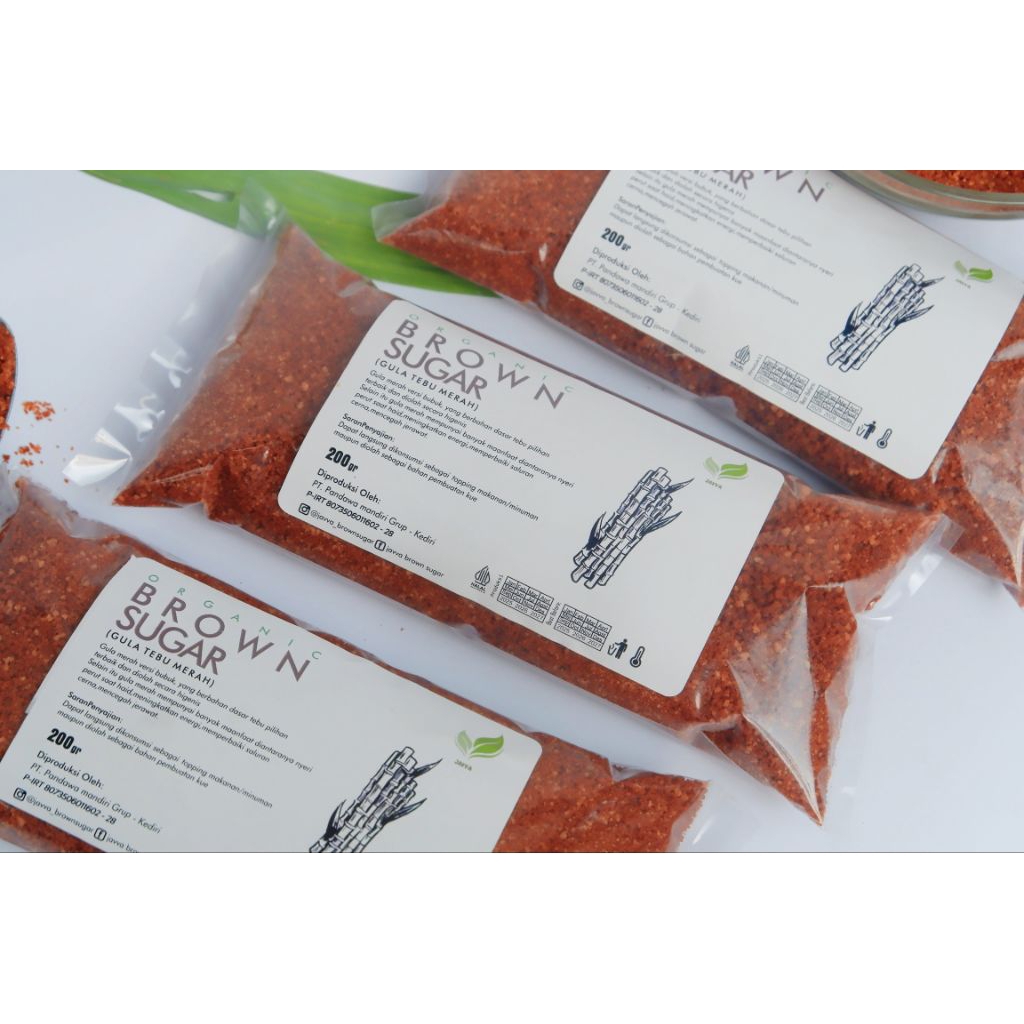 Brown Sugar/ gula semut tebu premium.
