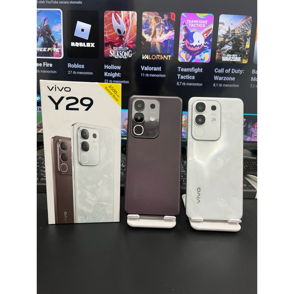 VIVO Y29 8/128 SECOND GARANSI RESMI INDONESIA