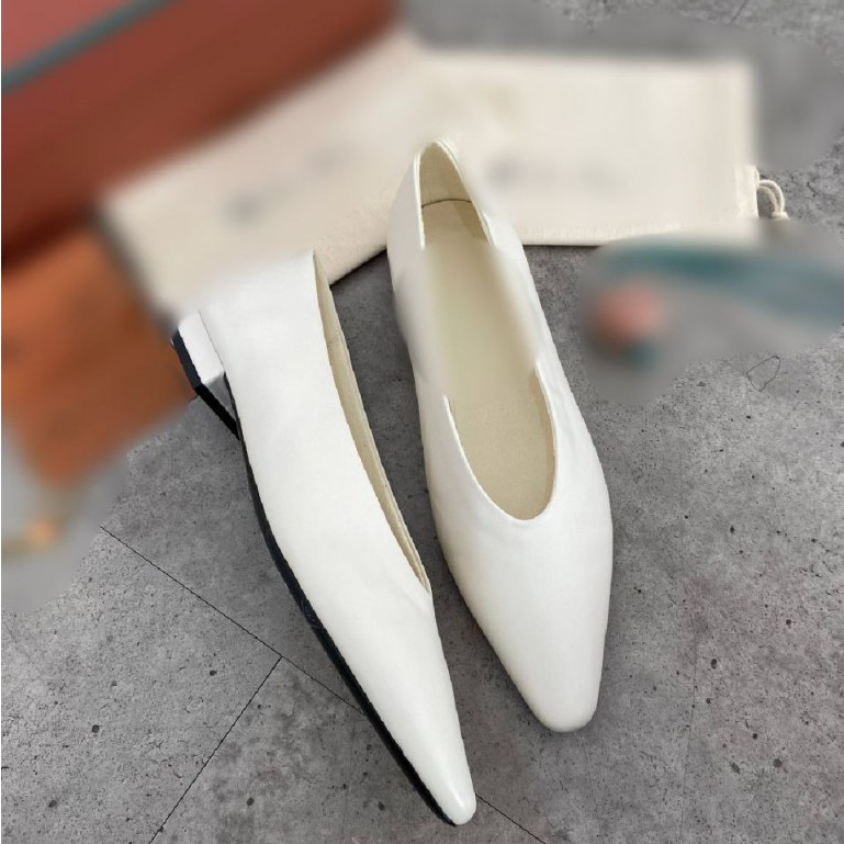 Ready stock rebecca ballet flat shoes womenn top- VLIXCO