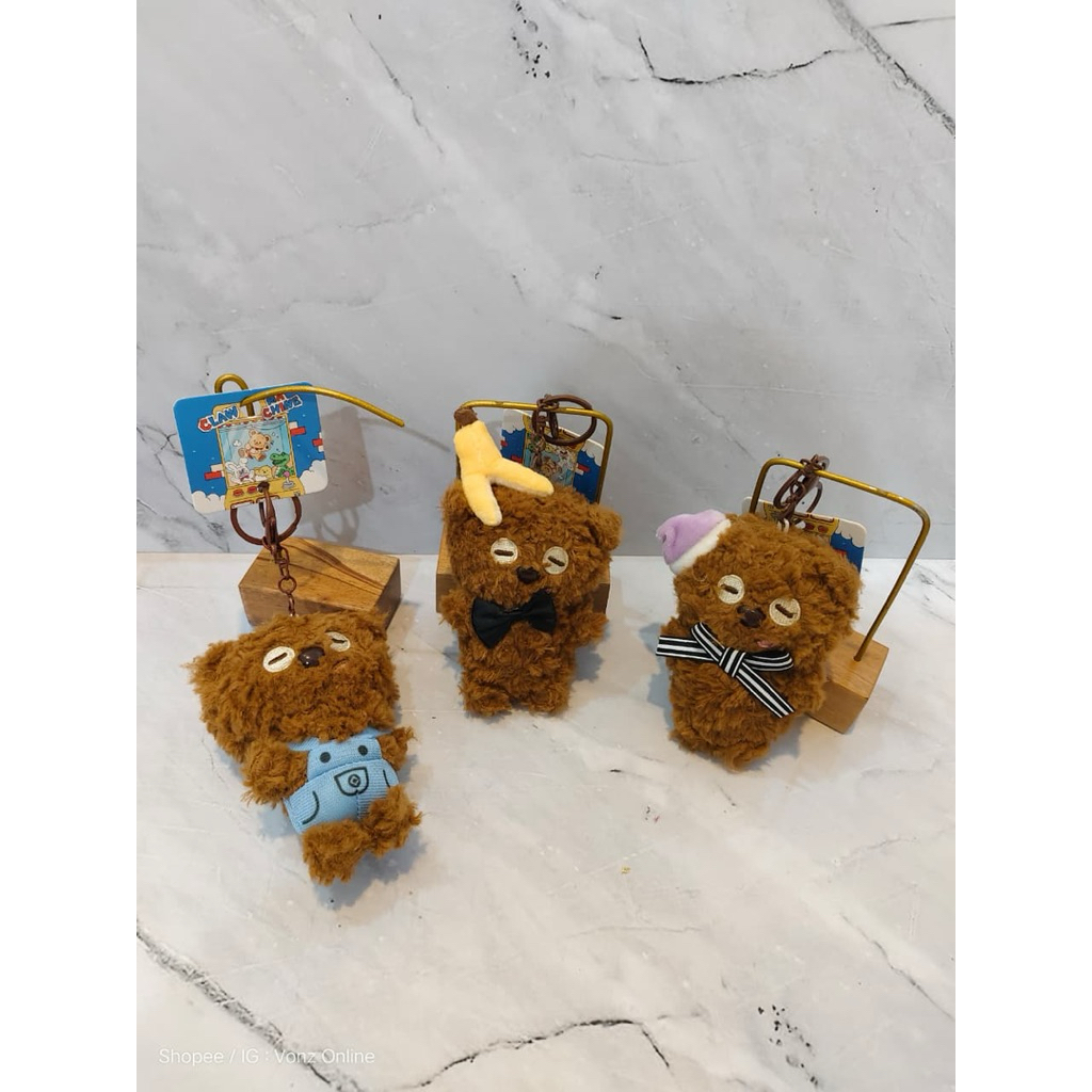 KEYCHAIN GANTUNGAN KUNCI TEDDY MINION BOB