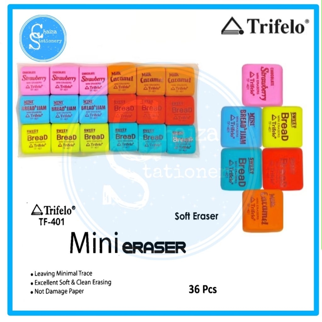 

Stip | Penghapus | Eraser STIP TRIFELO TF-401 (1pcs)