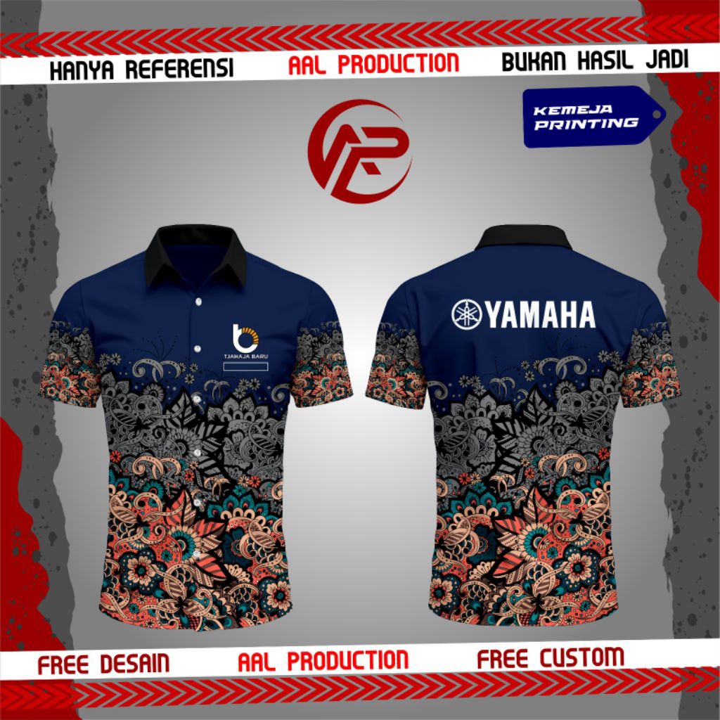 kemeja yamaha tjahaja full printing