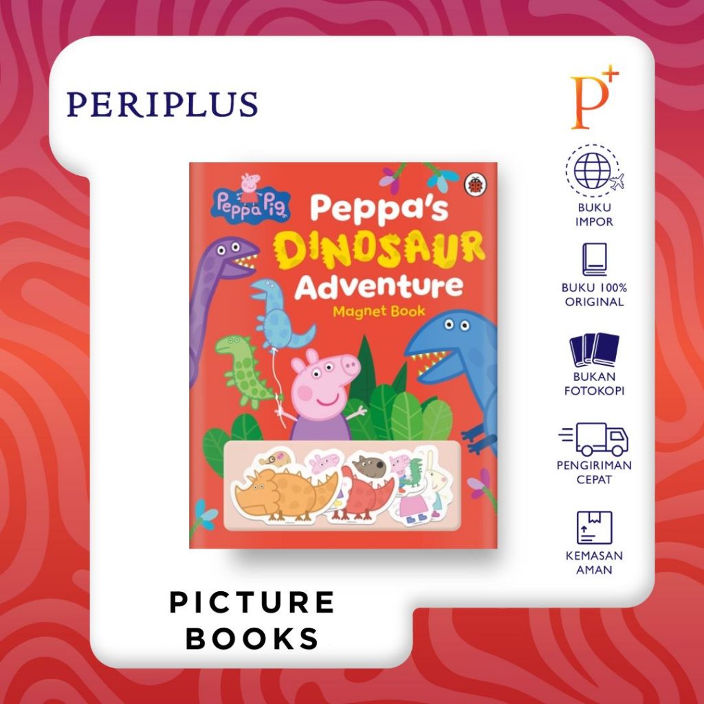 Peppa Pig: Peppa's Dinosaur Adventure: Magnet Book - 9780241723425