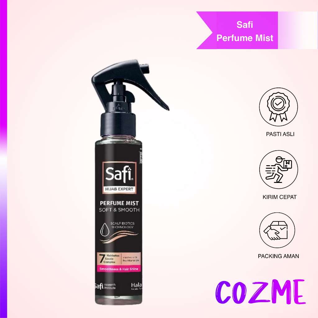 SAFI Hijab Expert Perfume Mist Soft & Smooth 100mL