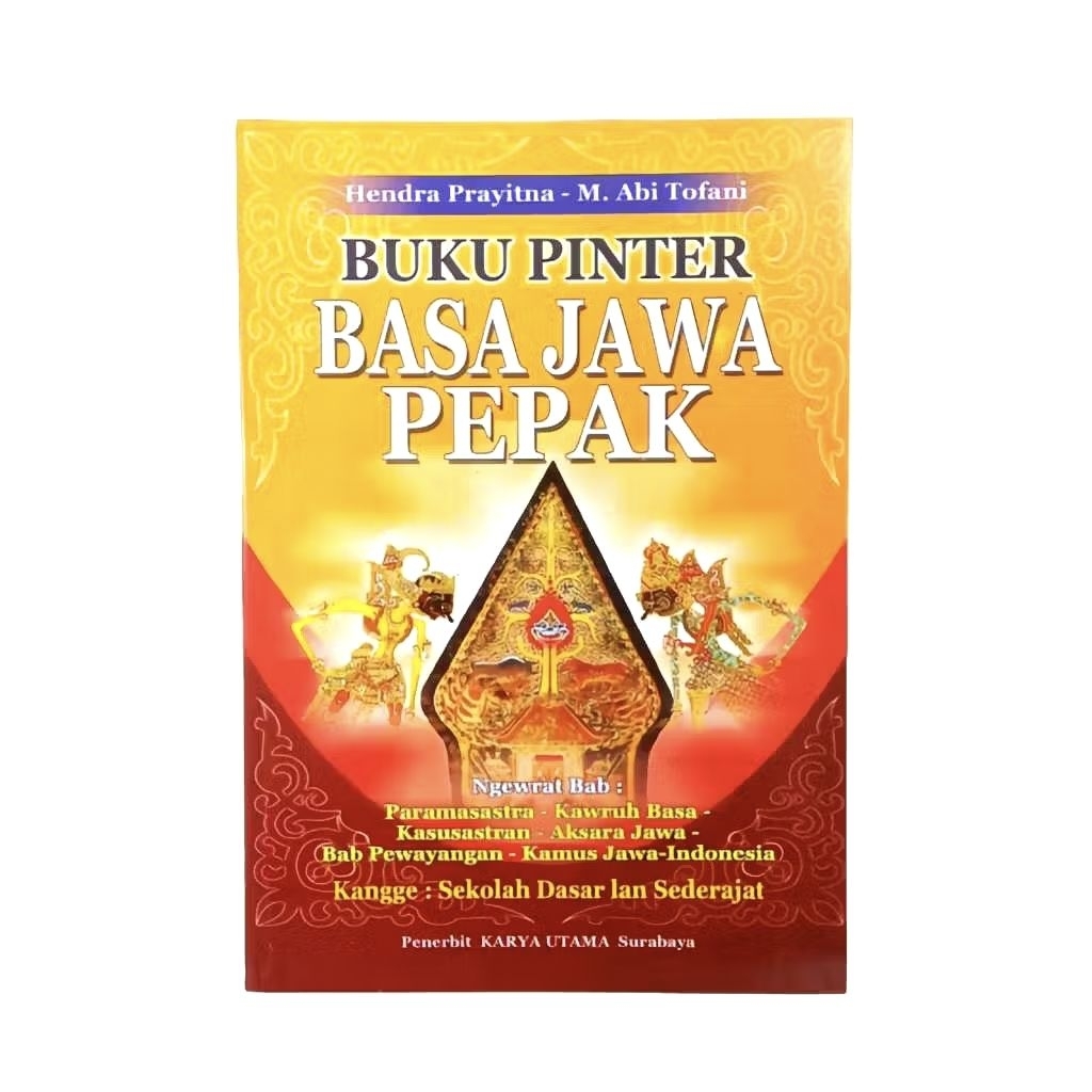 Pepak Bahasa Jawa Buku Pintar Basa Jawa Pepak