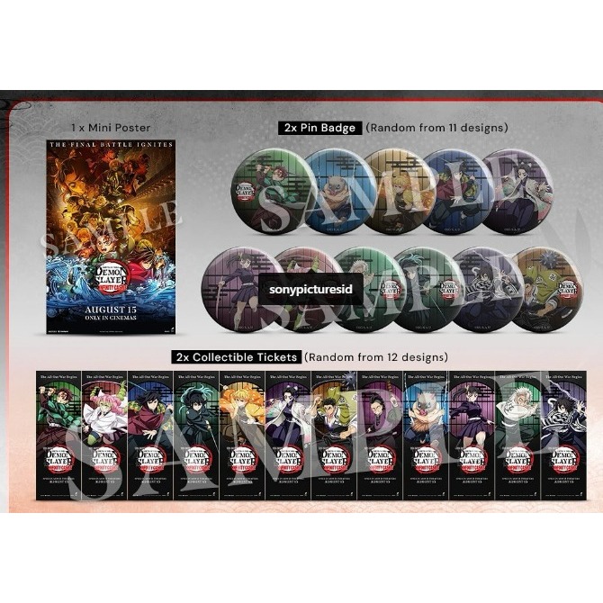 Demon Slayer Infinity Castle Official Merch