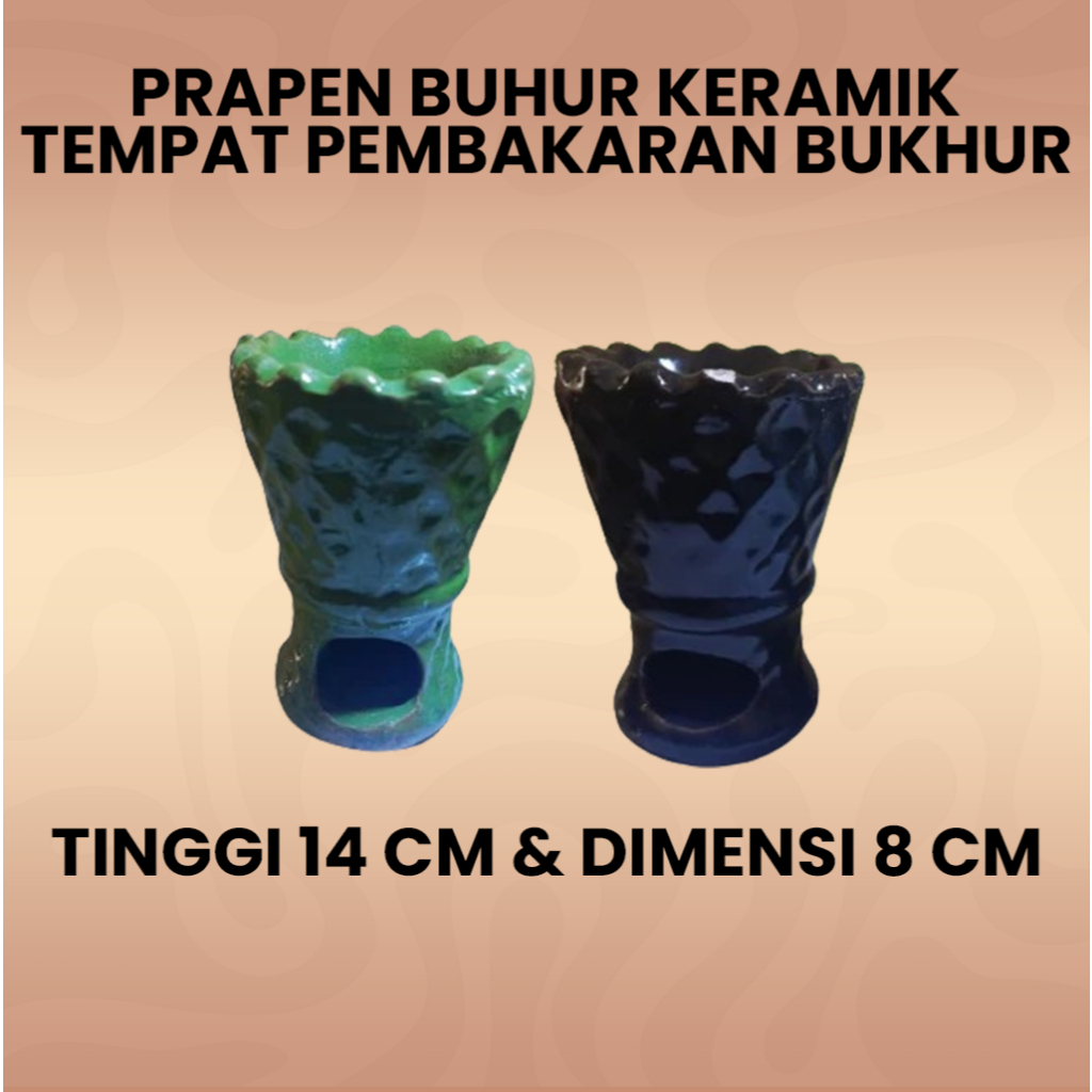 Prapen Buhur Keramik Tempat Pembakaran Buhur
