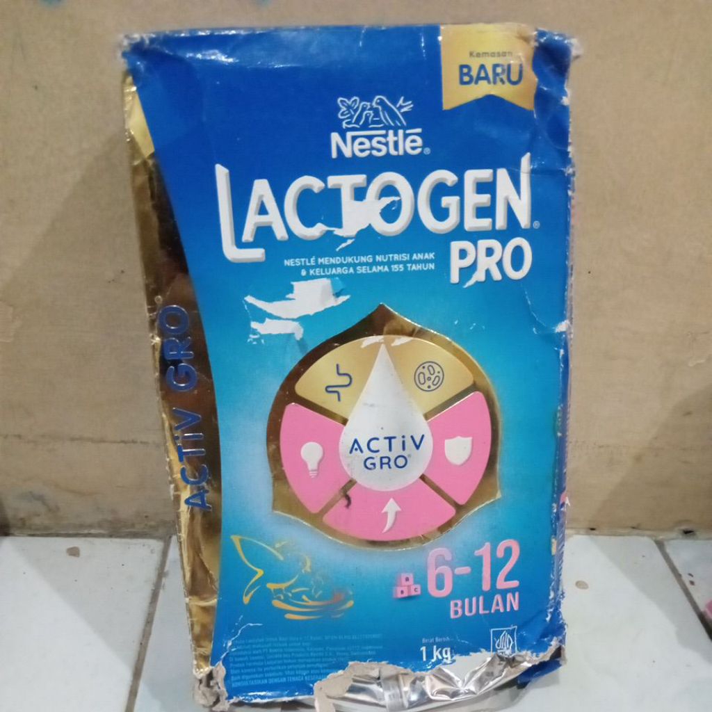 Rijek Nestle Lactogen Pro 6-12 Bulan 1 Kg