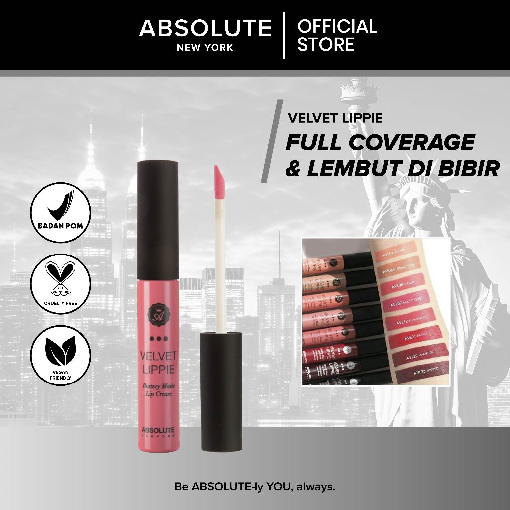 Absolute New York Velvet Lippie