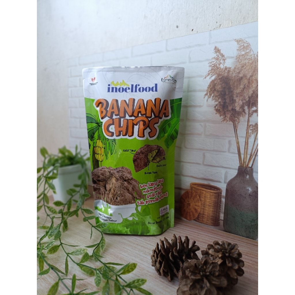 

keripik pisang greante lumer bertabur coklat bubuk beli 6 gratis 1