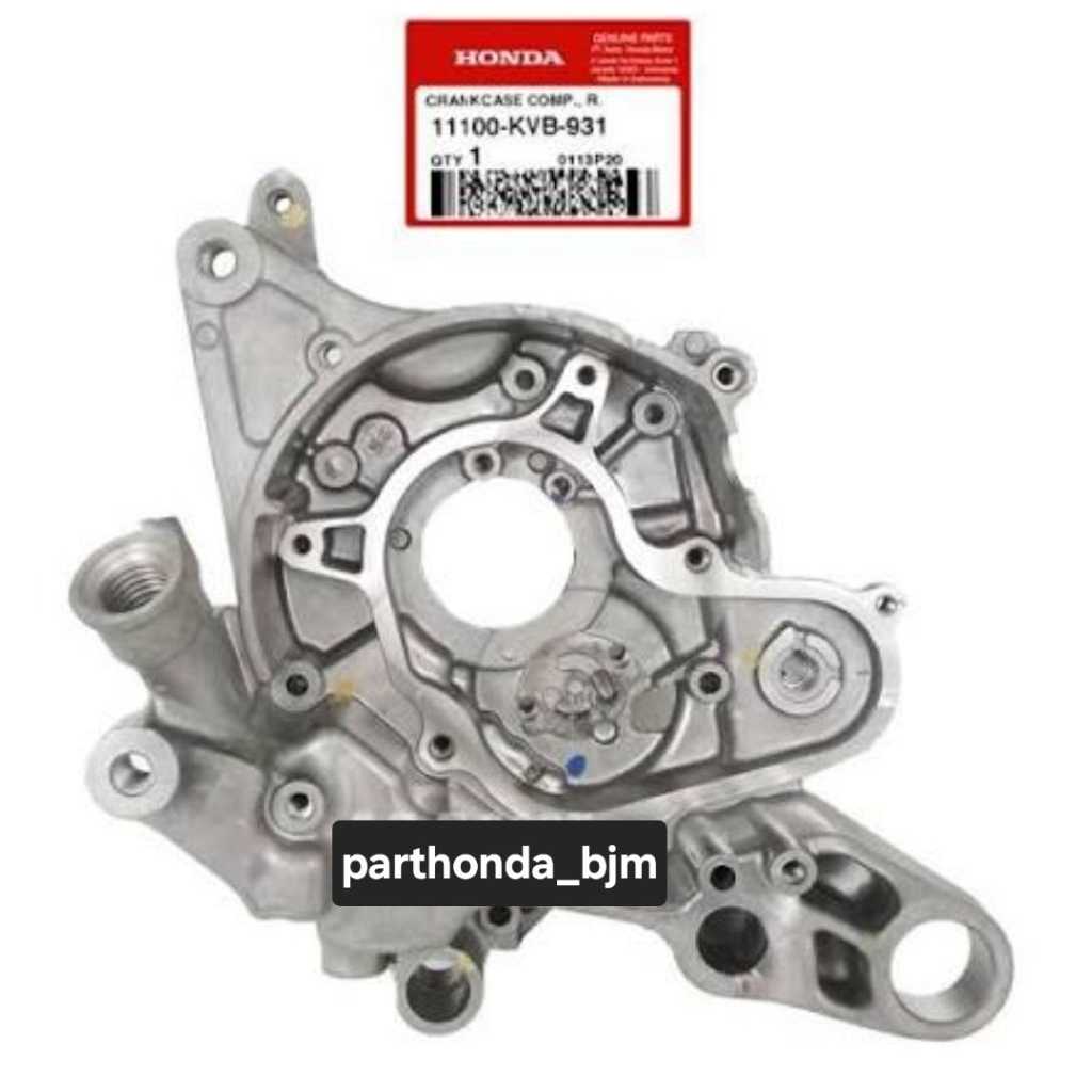 11100-KVB-931 CRANKCASE COMP VARIO 110 KARBU KRENGKES VARIO 110 KARBU KRENGKES KVB BAK MESIN KANAN V