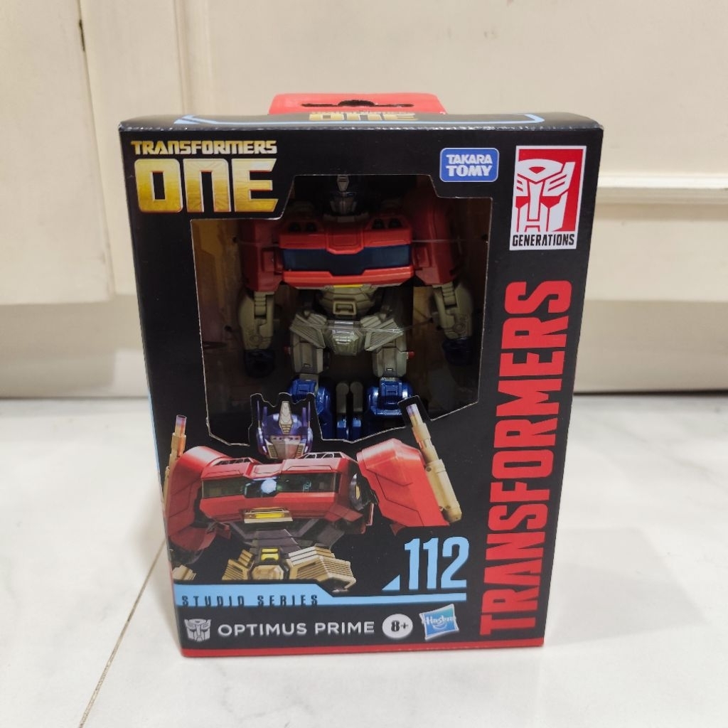 Transformers One Studio Series 112 Optimus Prime Original Hasbro - Mainan Robot Mobil Anak