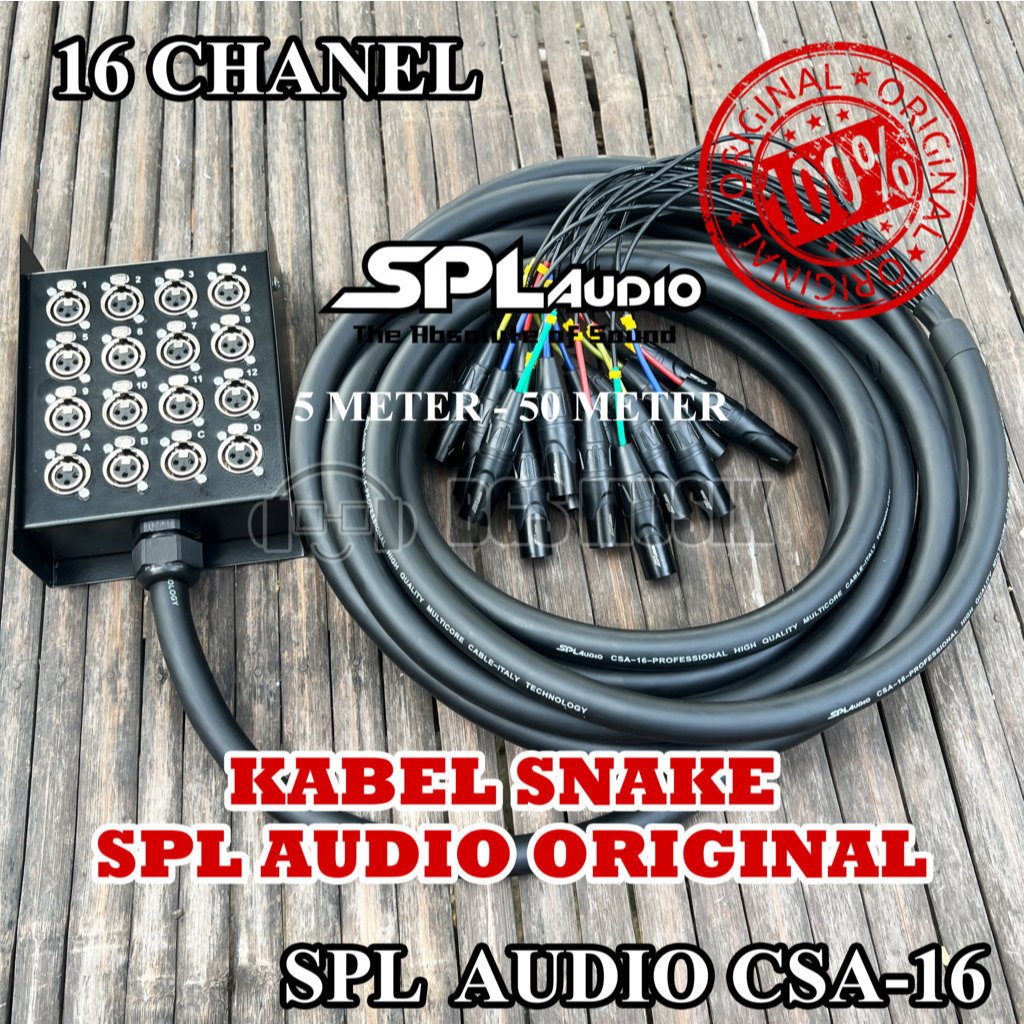 Kabel Snake SPL Audio 16chanel ORIGINAL - Kabel Snake SPL Audio 16ch CSA16 Plus BOX SNAKE