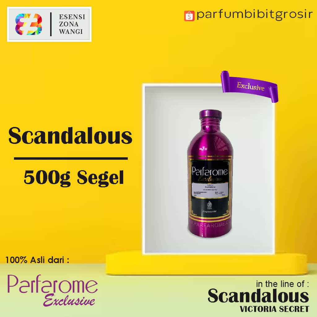 SCANDALOUS by Parfarome Exclusive | 500gr Segel