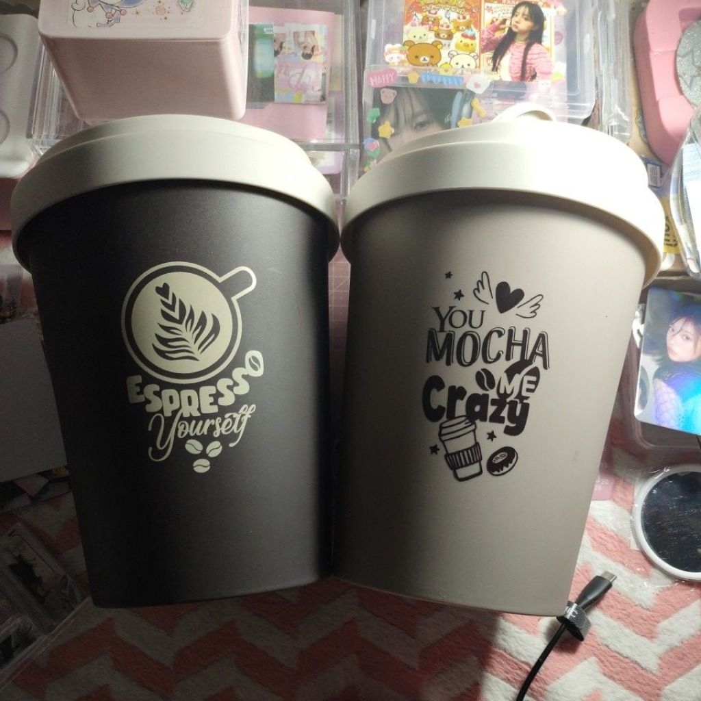 Storage Mr diy ( tempat sampah coffe imut)