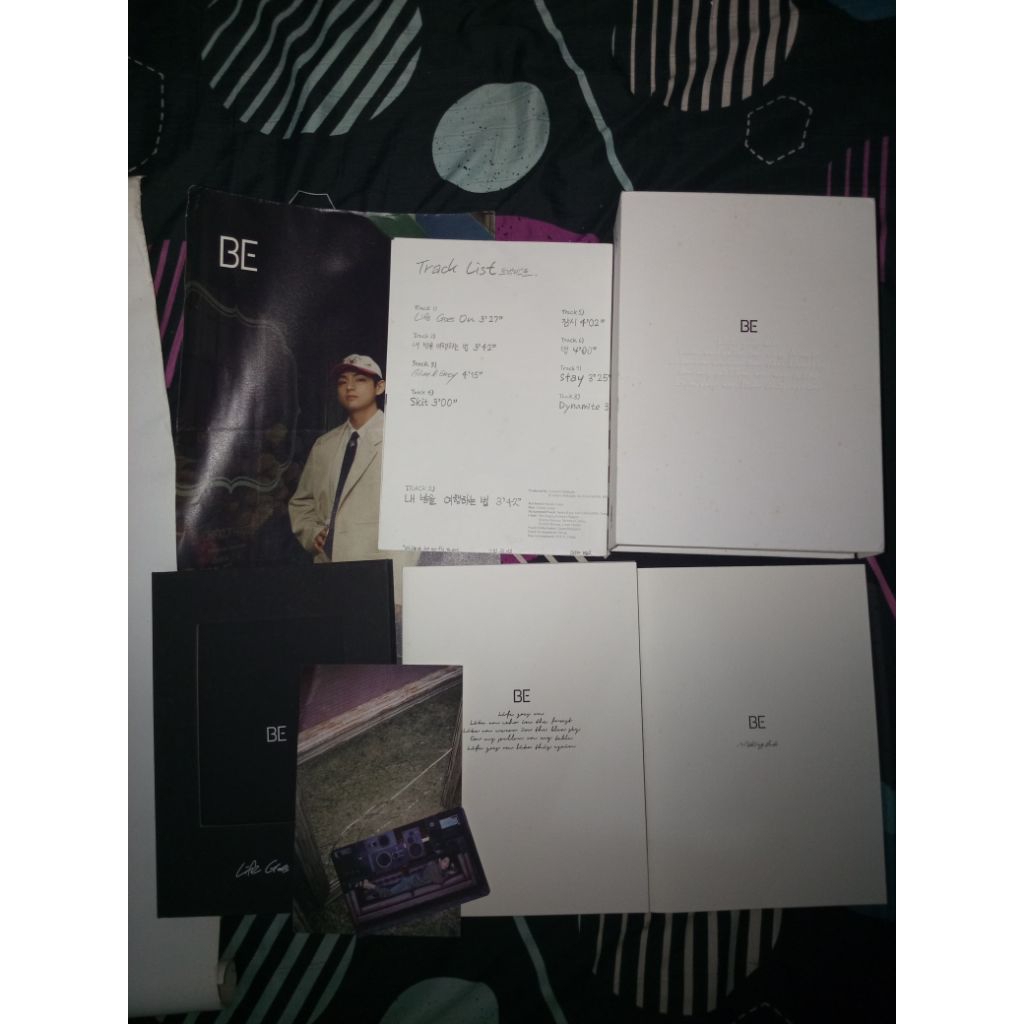 ALBUM BTS BE DELUXE, ALBUM ONLY+PC JUNGKOOK+POSTCARD JUNGKOOK