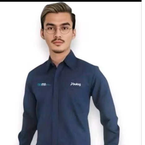 Kemeja kerja BUMN BUlOG Seragam BUMN BUlOG kantung  1 bordir depan