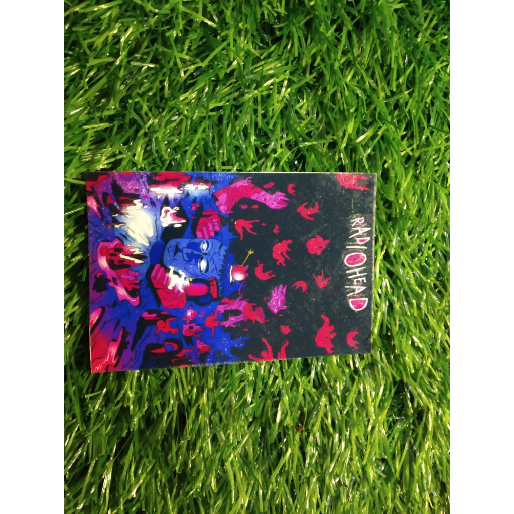 stiker vinyl radiohead