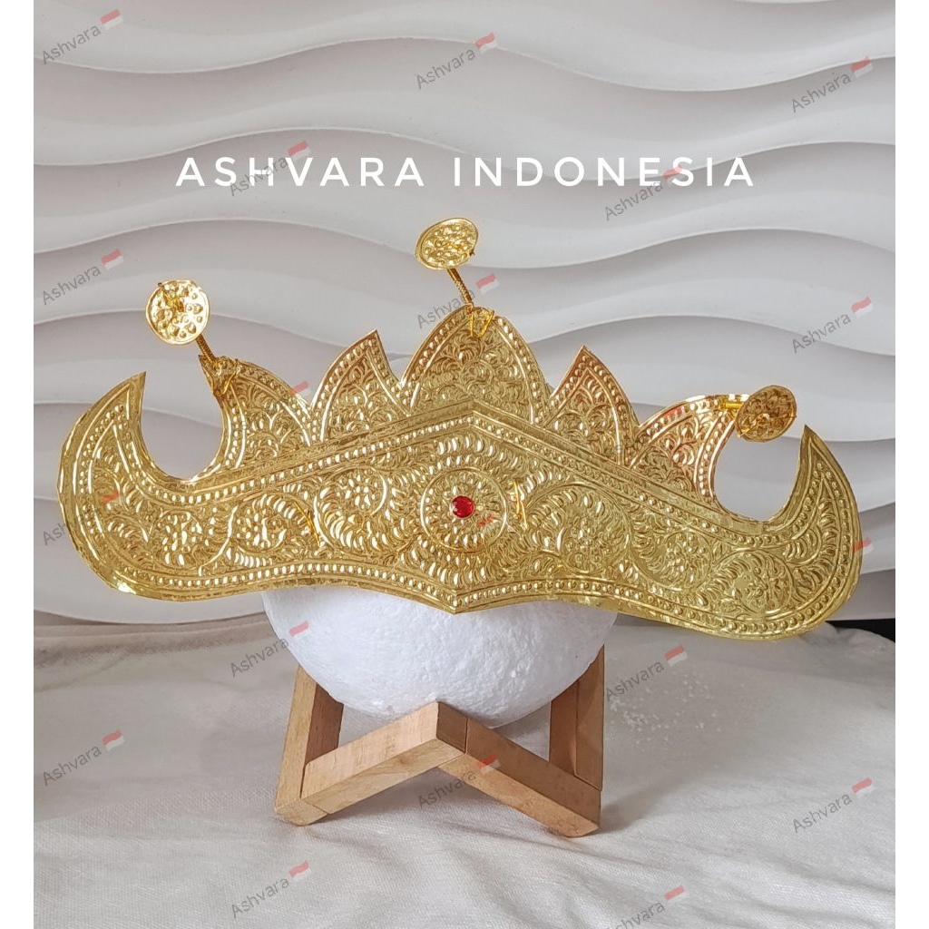 Aksesoris baju Adat Lampung/Sunting /Siger adat lampung