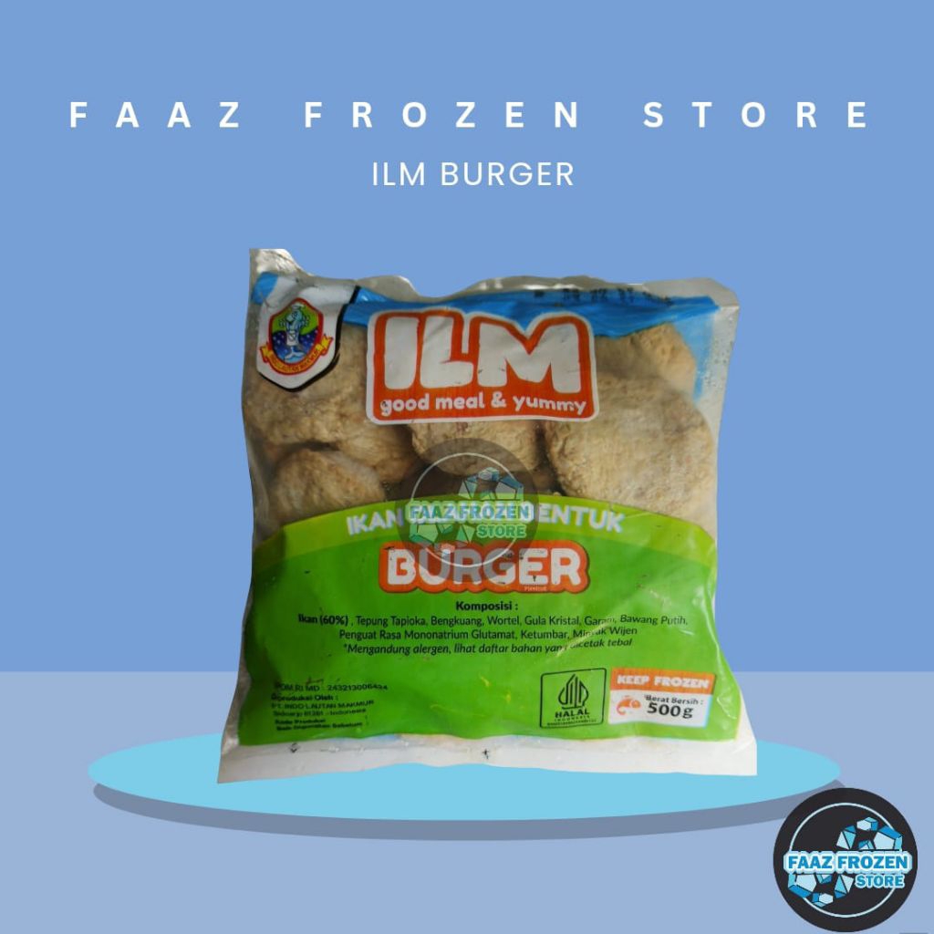Tempura Burger 500gr ILM tempura gepeng