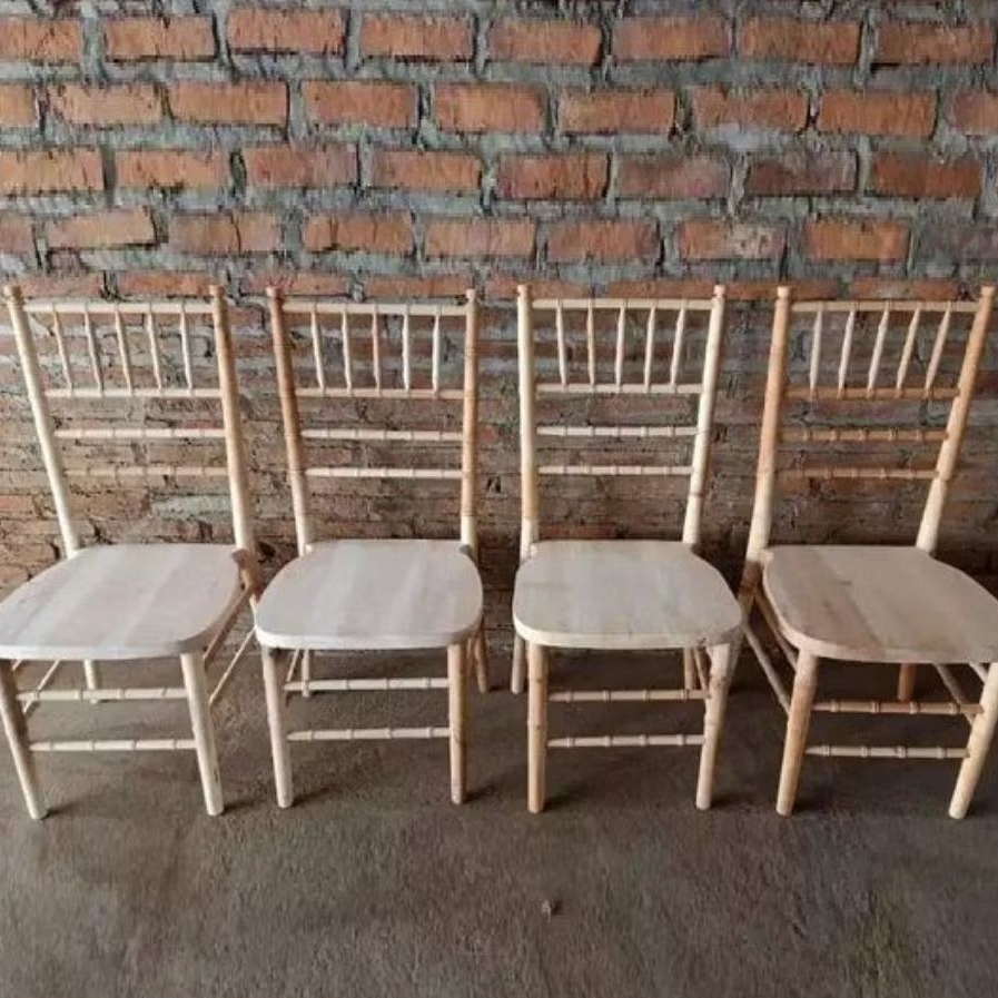 kursi kayu jati mentah (kursi tiffani)