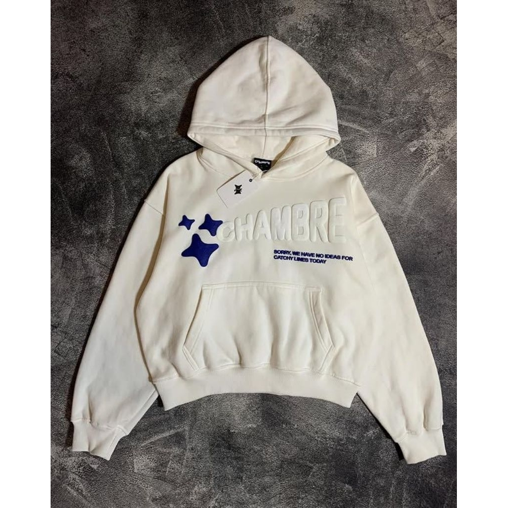 SWEATER HOODIE BOXY CHMB NO IDEA OVERSIZE UNISEX PRIA WANITA COD