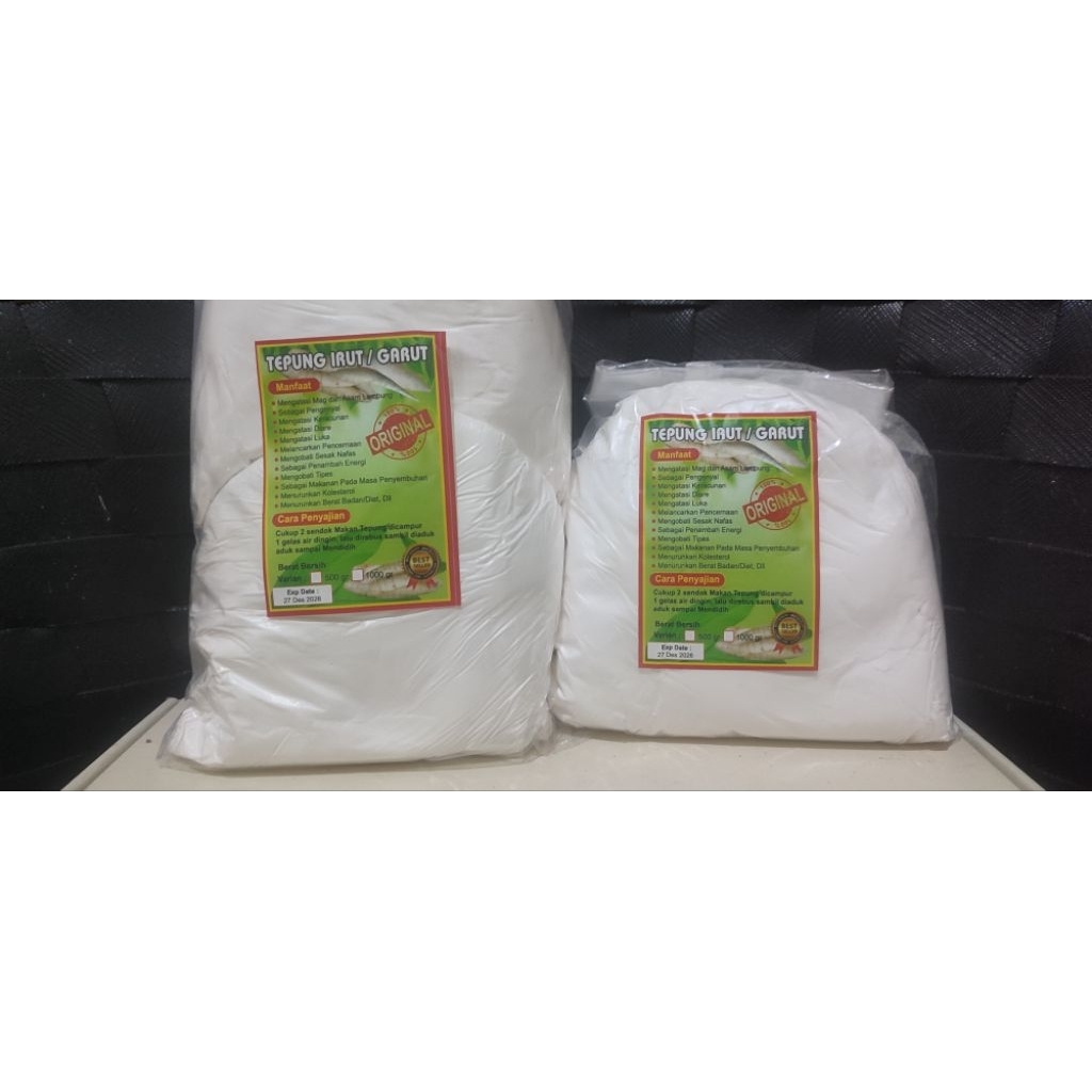 

Tepung Irut Garut Original 500 Gr