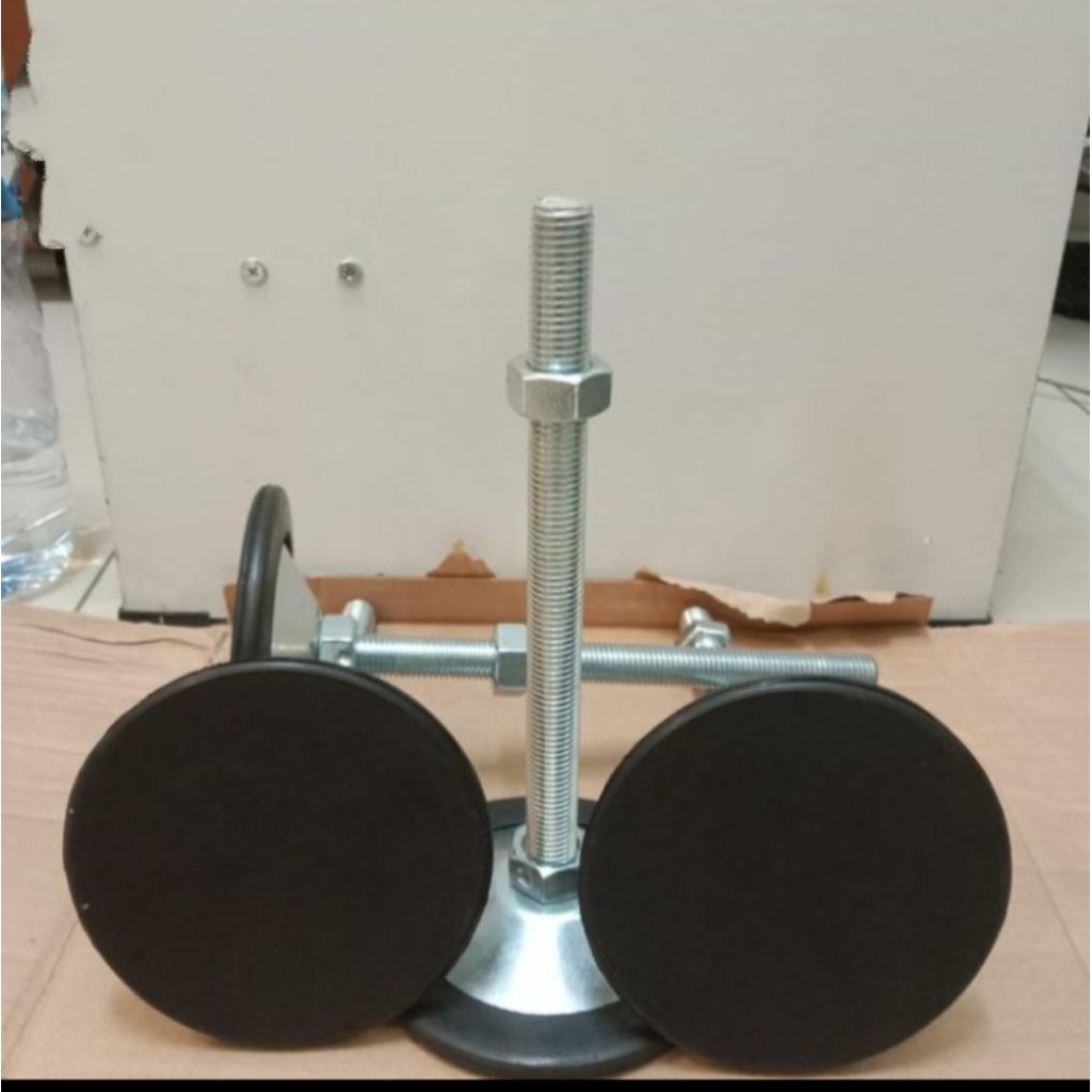 KAKI Adjuster conveyor M16 x 20cm/20MM karet Adjuster foot table