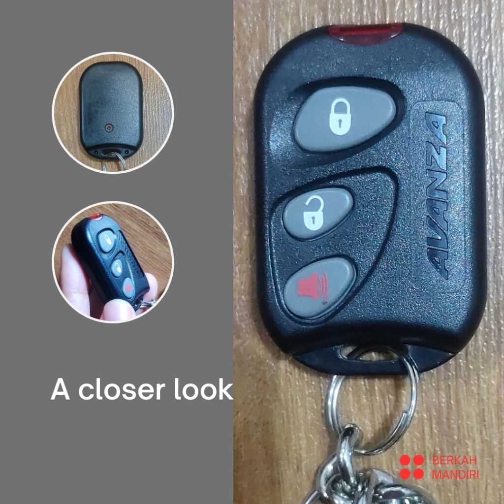 Remote alarm Avanza type G tahun 2004-2011
