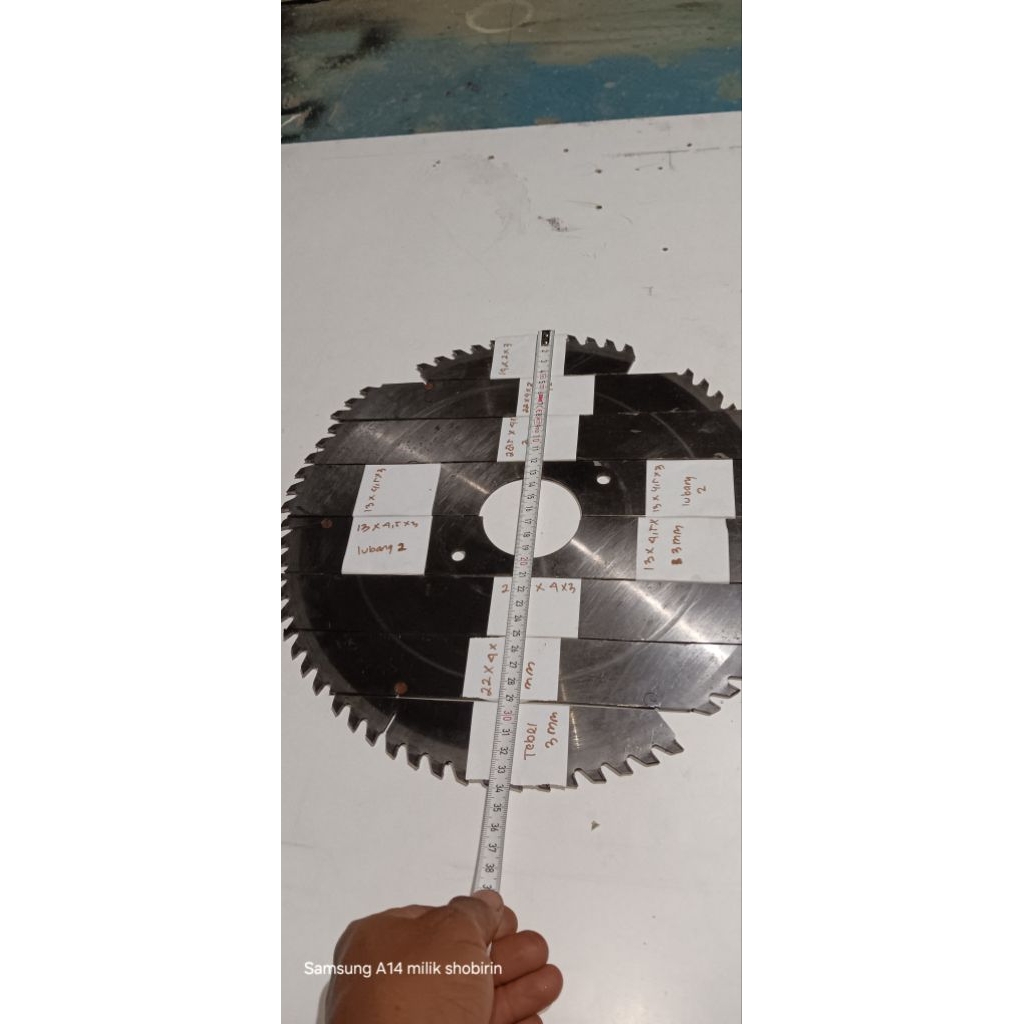 POTONGAN BAJA cutting baja HSS buat bahan pisau ex cutting germany