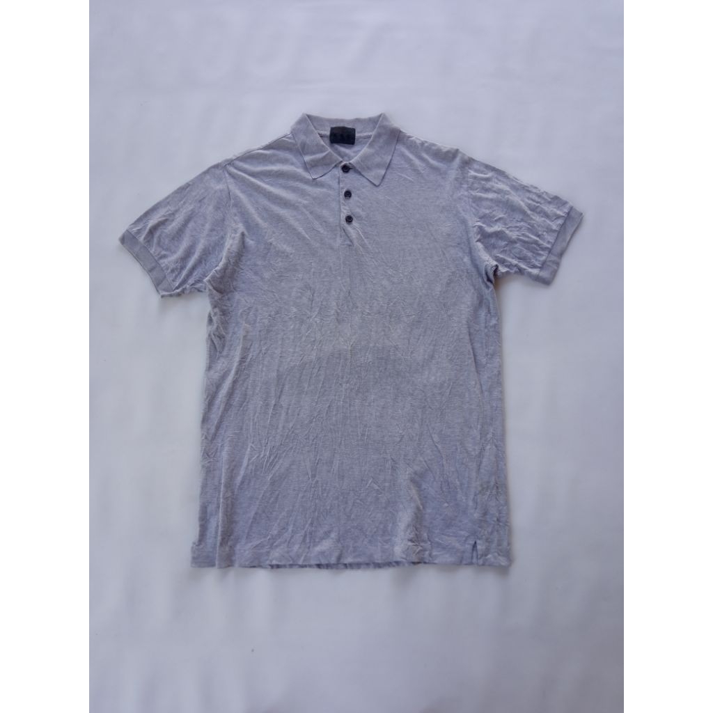yohji yamamoto polo shirt/kaos kerah pria