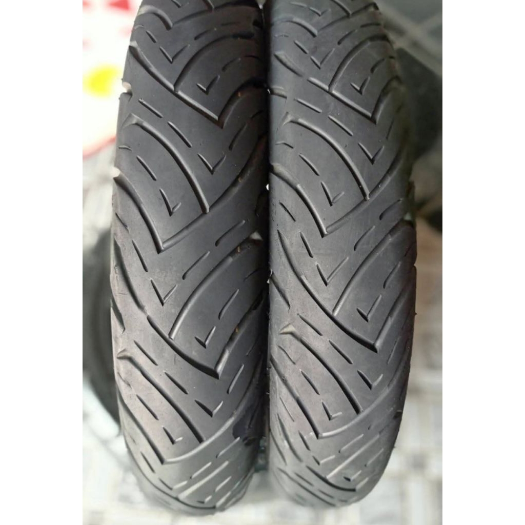 Sepasang ban tubles motor vixion byson dtrucker verza dll. uk 100/80 & 130/70 ring 17