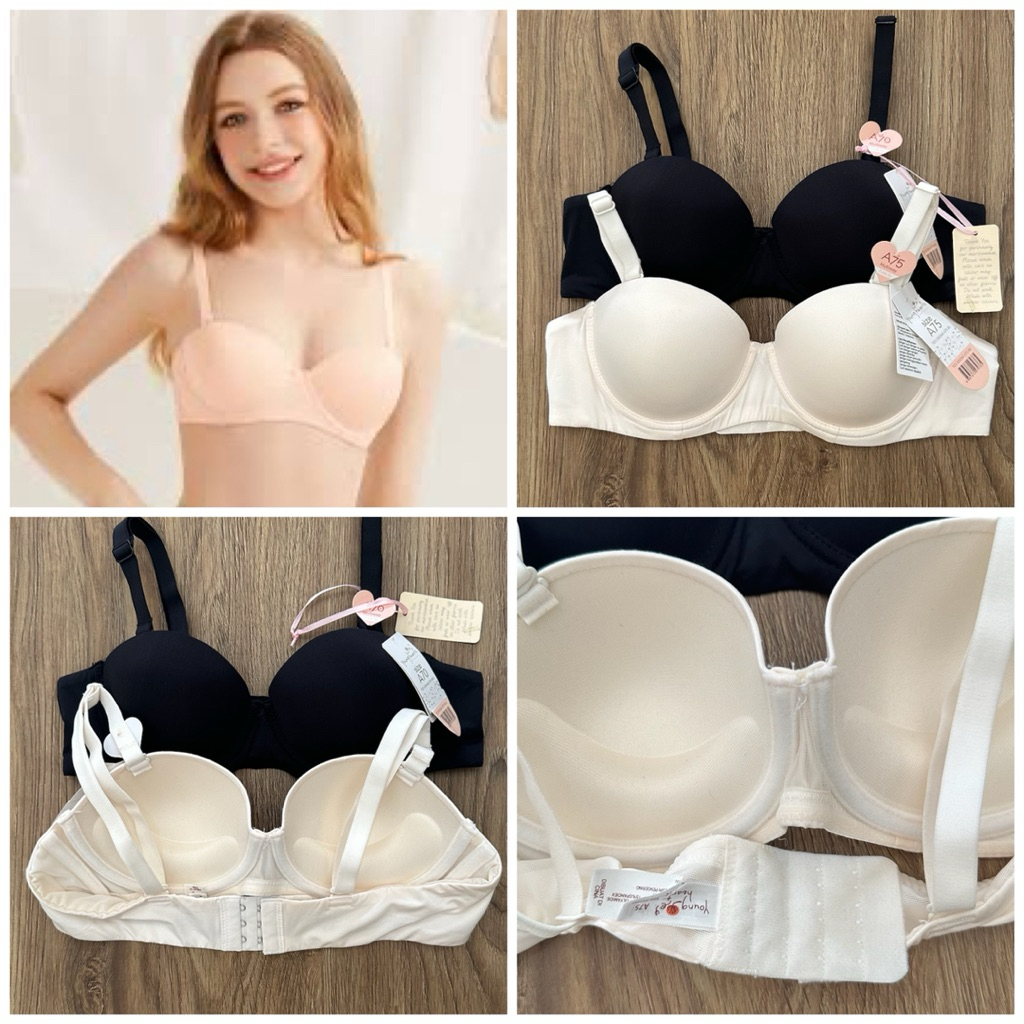 Young hearts bra half cup A branded Y23-20206A
