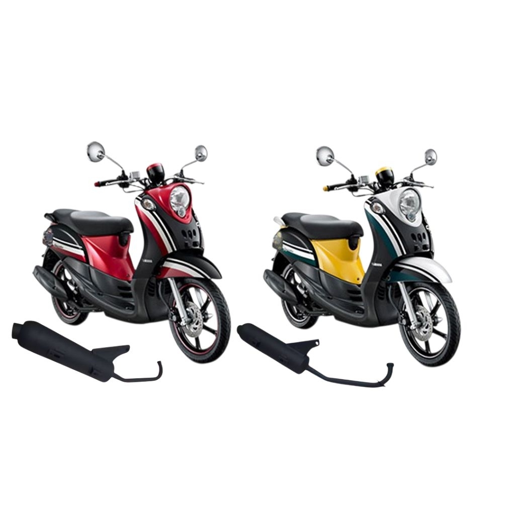 Knalpot Standar Fino Karbu / Fino Fi 125 | Suara Standar Halus