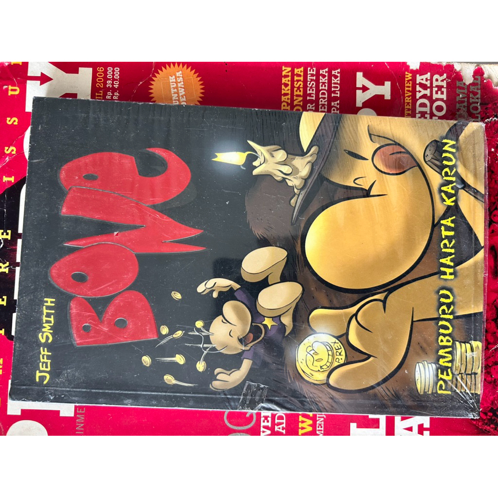 

komik bone - pemburu harta karun (segel) jeff smith