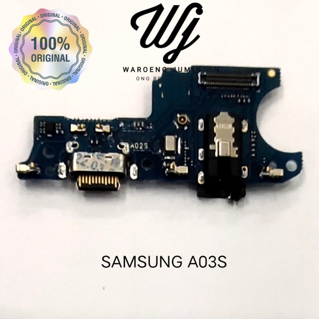 KONEKTOR CAS SAMSUNG A03S / PCB BOARD CAS SAMSUNG A03S / BOARD TC SAMSUNG A03S ORI